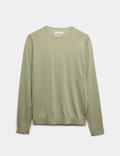 Pure Extra Fine Merino Wool Crew Neck Jumper