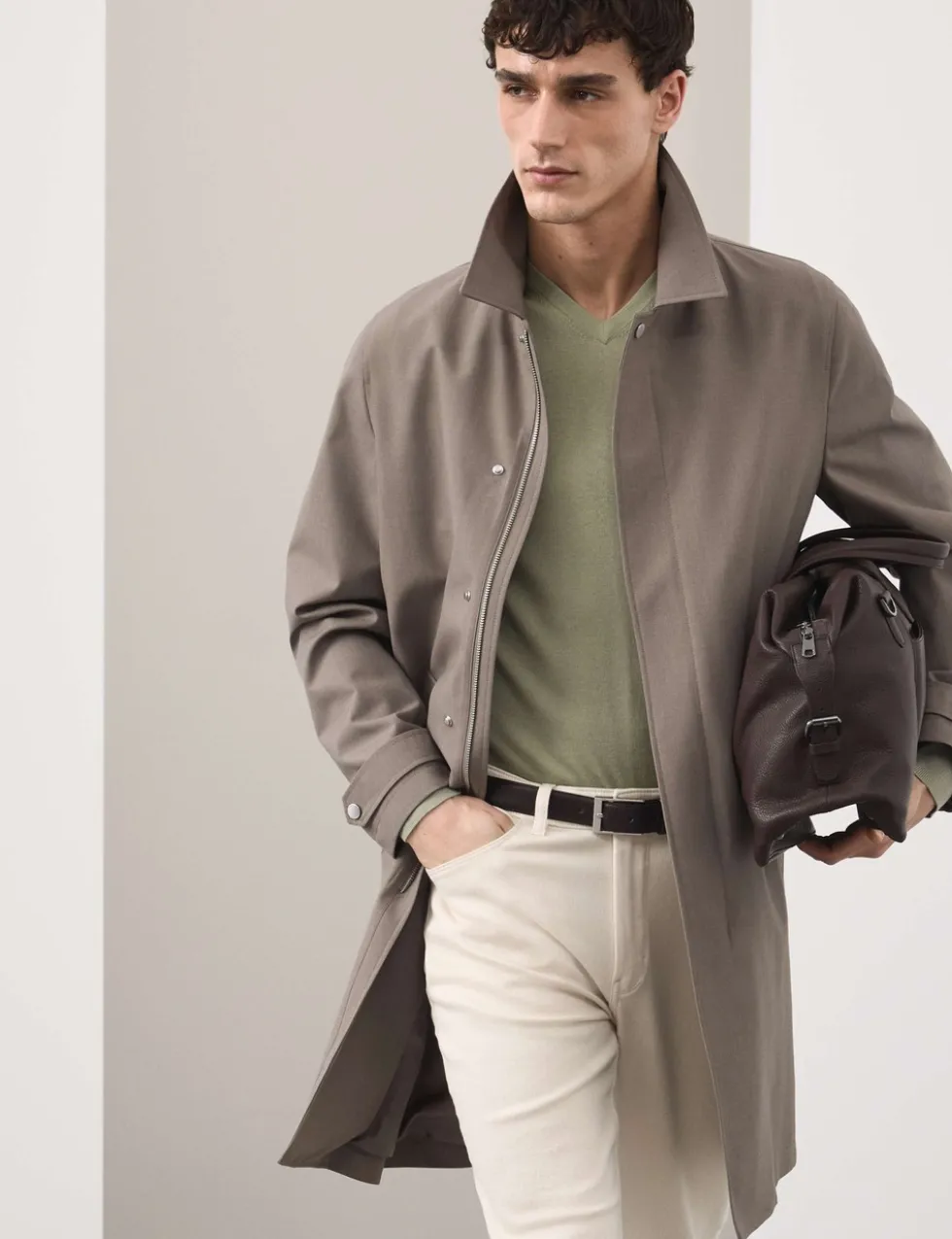 Pure Extra Fine Merino Wool V-Neck Jumper