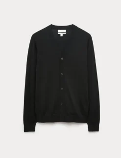 Pure Extra Fine Merino Wool Cardigan
