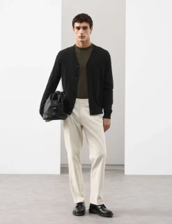 Pure Extra Fine Merino Wool Cardigan