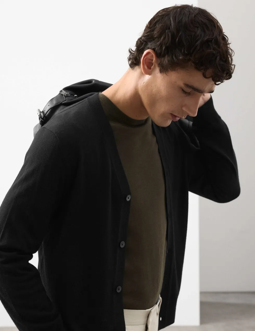 Pure Extra Fine Merino Wool Cardigan