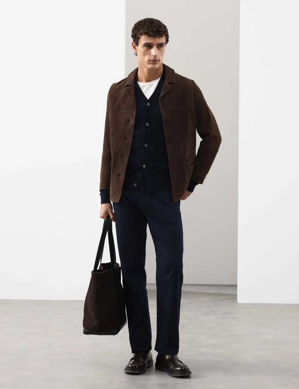 Pure Extra Fine Merino Wool Cardigan