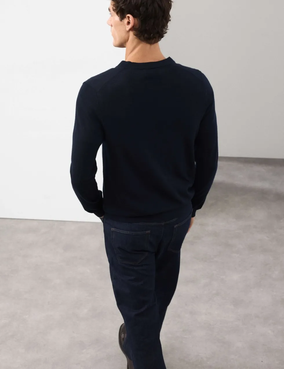 Pure Extra Fine Merino Wool Cardigan