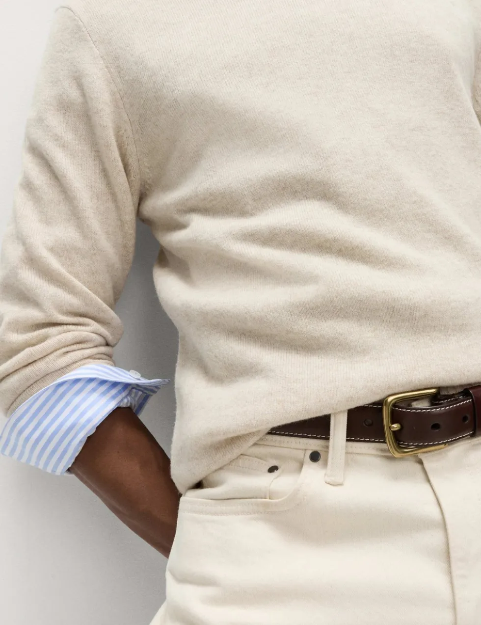 Pure Lambswool Crew Neck Jumper