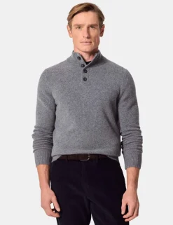 Pure Lambswool Funnel Neck Jumper
