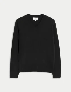 Pure Lambswool V-Neck Jumper