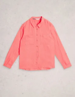 Pure Linen Button Through Shirt