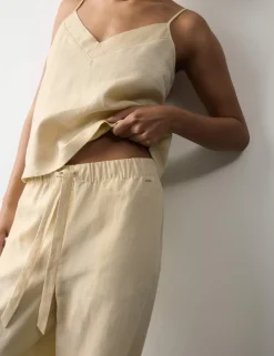 Pure Linen Cami Pyjama Set