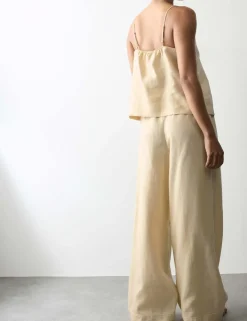 Pure Linen Cami Pyjama Set