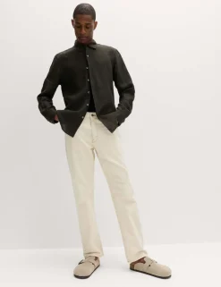 Pure Linen Check Shirt
