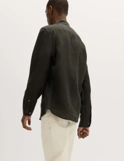 Pure Linen Check Shirt