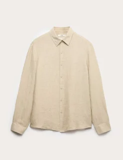 Pure Linen Check Shirt