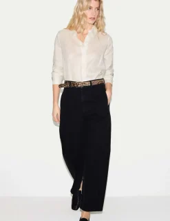 Pure Linen Collared Shirt