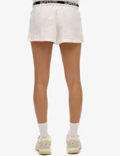 Pure Linen Elasticated Waist Shorts