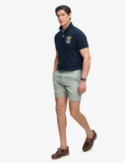 Pure Linen Elasticated Waist Shorts