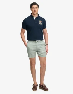 Pure Linen Elasticated Waist Shorts