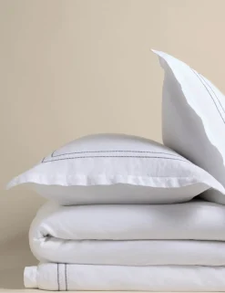 Pure Linen Embroidered Bedding Set