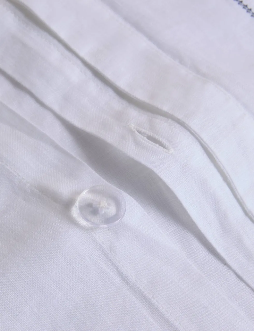 Pure Linen Embroidered Bedding Set