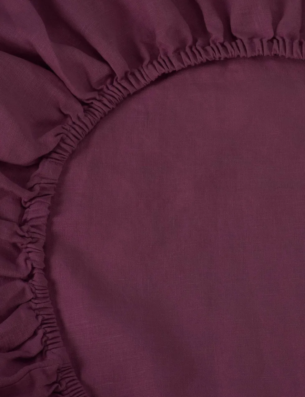 Pure Linen Fitted Sheet