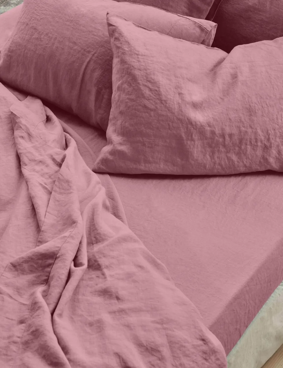 Pure Linen Fitted Sheet
