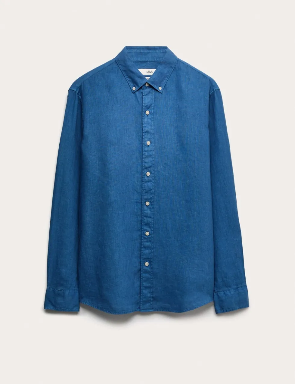 Pure Linen Garment Dye Shirt