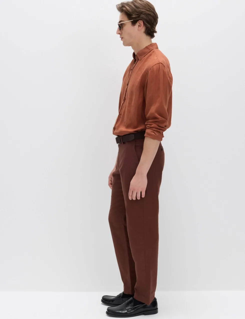 Pure Linen Garment Dye Shirt