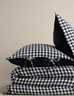 Pure Linen Gingham Bedset
