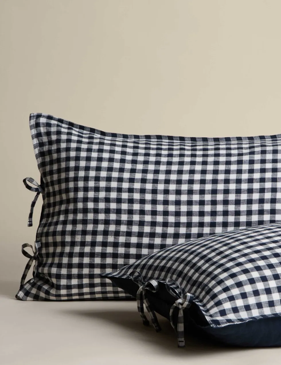 Pure Linen Gingham Bedset