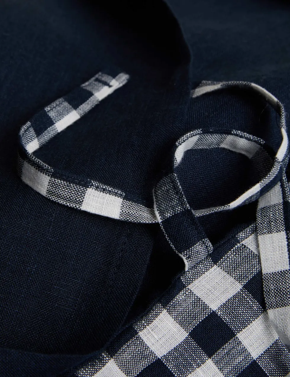 Pure Linen Gingham Bedset