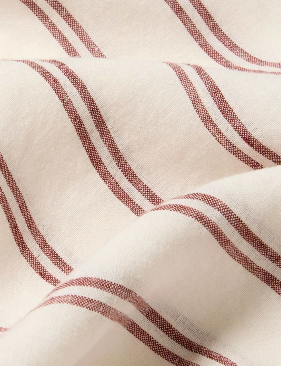 Pure Linen Kemptown Striped Flat Sheet