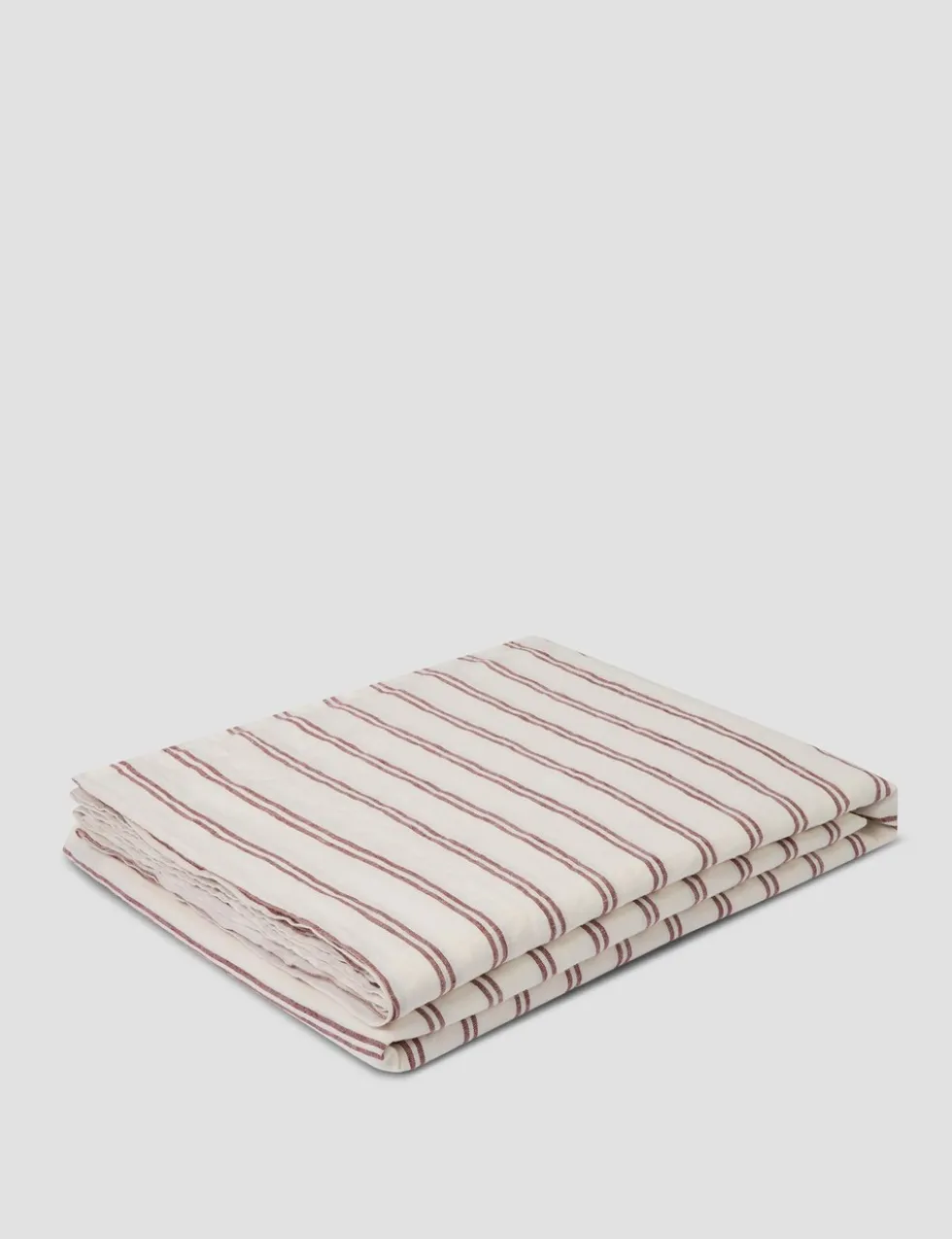 Pure Linen Kemptown Striped Flat Sheet