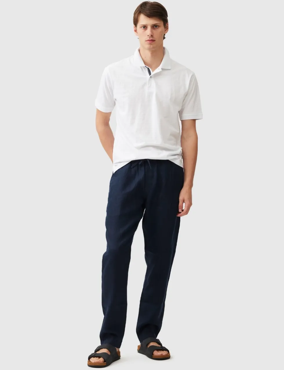 Pure Linen Lightweight Trousers