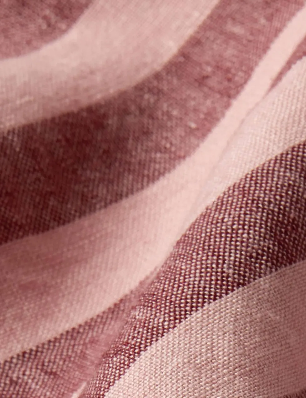 Pure Linen Pembroke Stripe Duvet Cover
