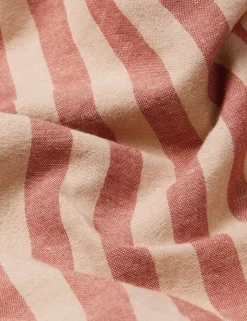 Pure Linen Pembroke Stripe Fitted Sheet