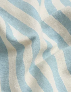 Pure Linen Pembroke Stripe Fitted Sheet