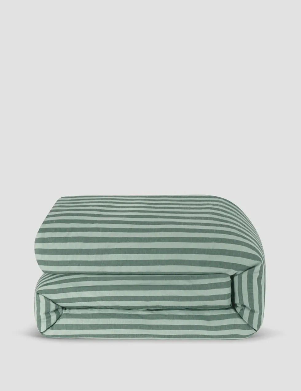 Pure Linen Pembroke Stripe Duvet Cover