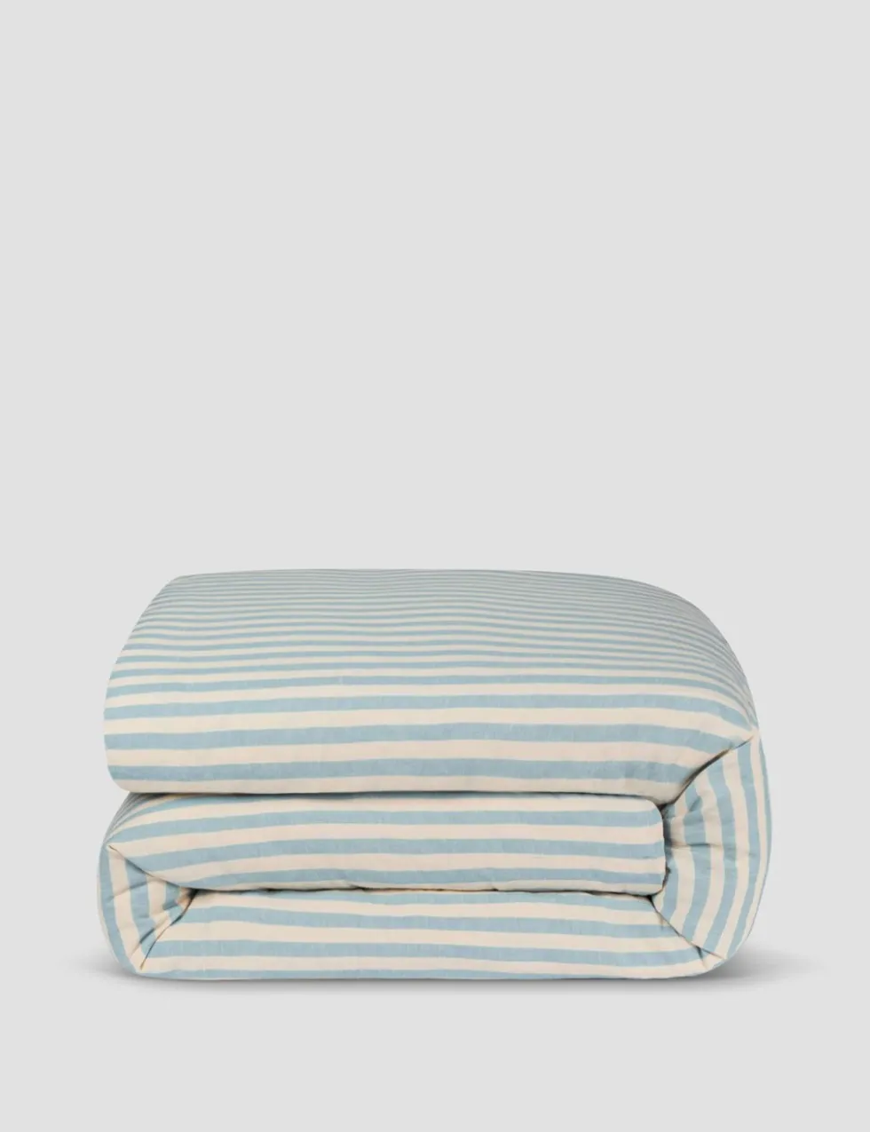 Pure Linen Pembroke Stripe Duvet Cover