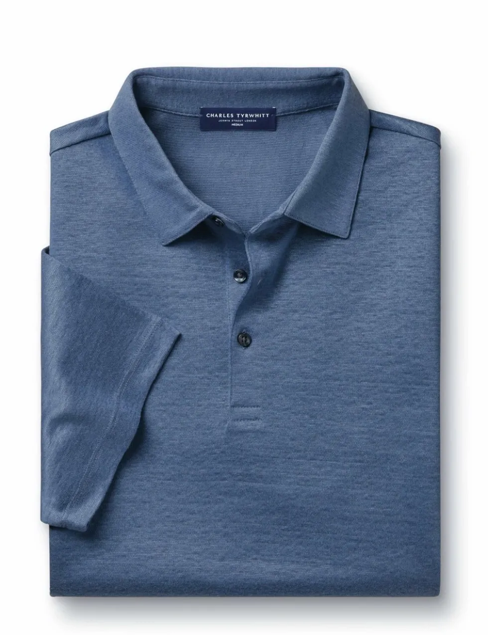 Pure Linen Polo Shirt