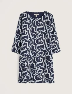 Pure Linen Printed Tunic