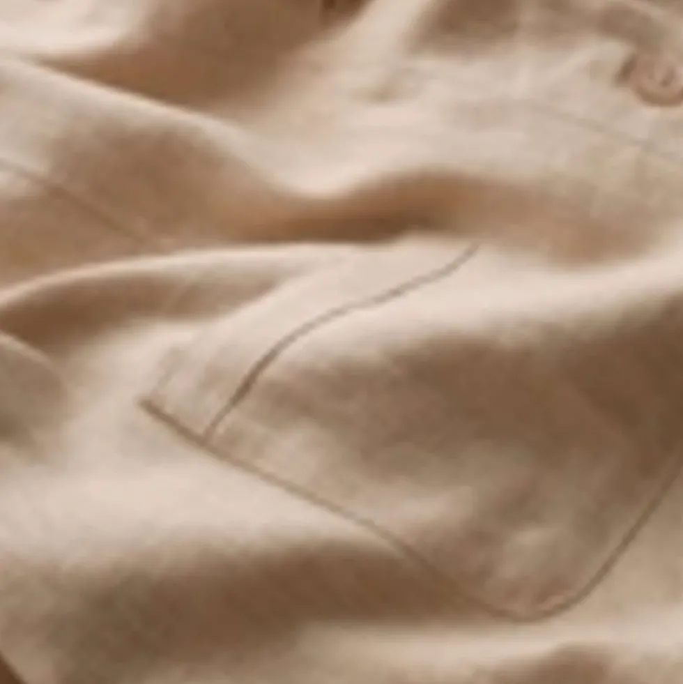 Pure Linen Relaxed Lightweight Jacket