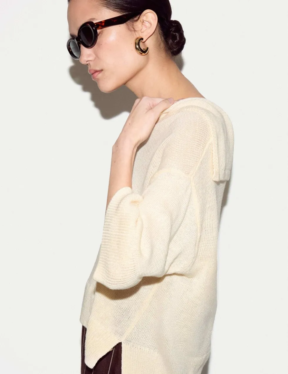 Pure Linen Sailor Jumper