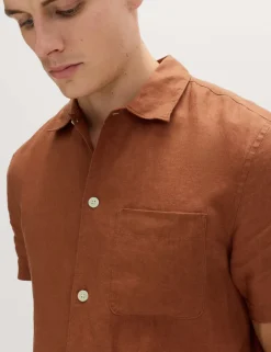 Pure Linen Short Sleeve Shirt