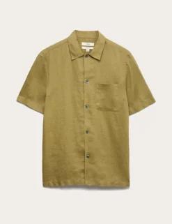 Pure Linen Short Sleeve Shirt