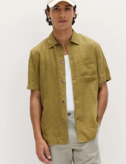 Pure Linen Short Sleeve Shirt