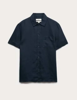 Pure Linen Short Sleeve Shirt