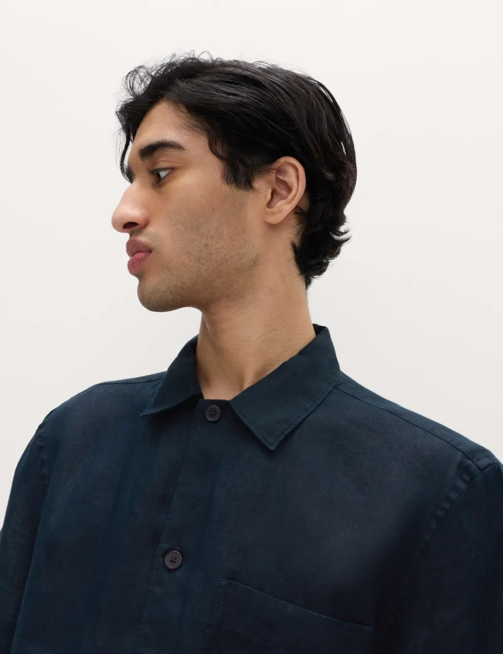Pure Linen Short Sleeve Shirt