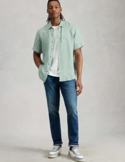 Pure Linen Short Sleeve Shirt