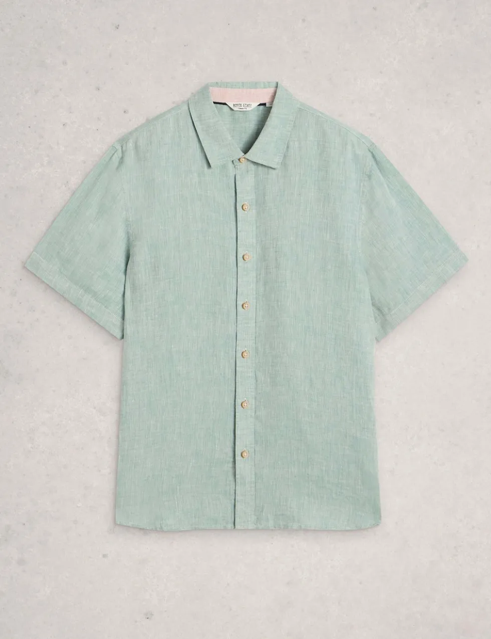 Pure Linen Short Sleeve Shirt