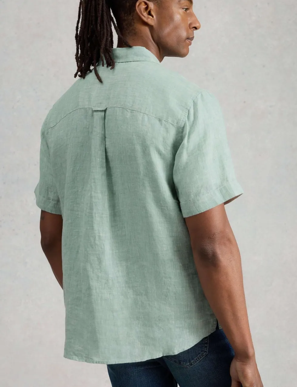 Pure Linen Short Sleeve Shirt