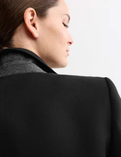 Pure Linen Short Tailored Jacket